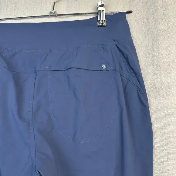Mountain Hardwear Pants Women's Size Medium Blue Nylon Pockets Pull On Casual - Picture 8 of 10